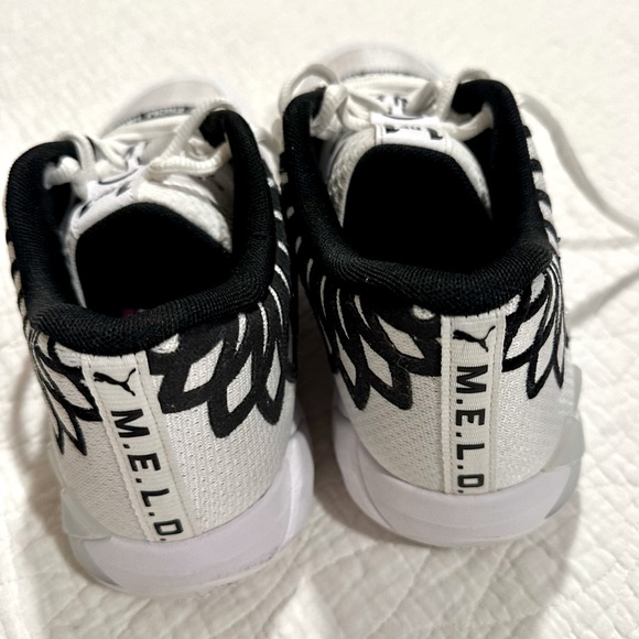 Puma M.E.L.O Ball MB.01 Lo. Size 9. Black & white. Original shoe strings. - Picture 5 of 8